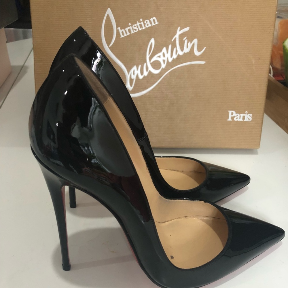 Christian Louboutin So Kate Patent Leather Pumps